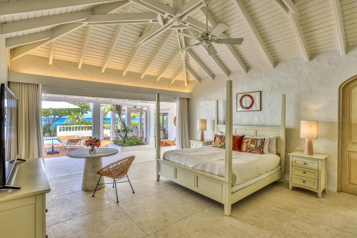 17 Location villa Terres Basses Saint Martin_chambre 1